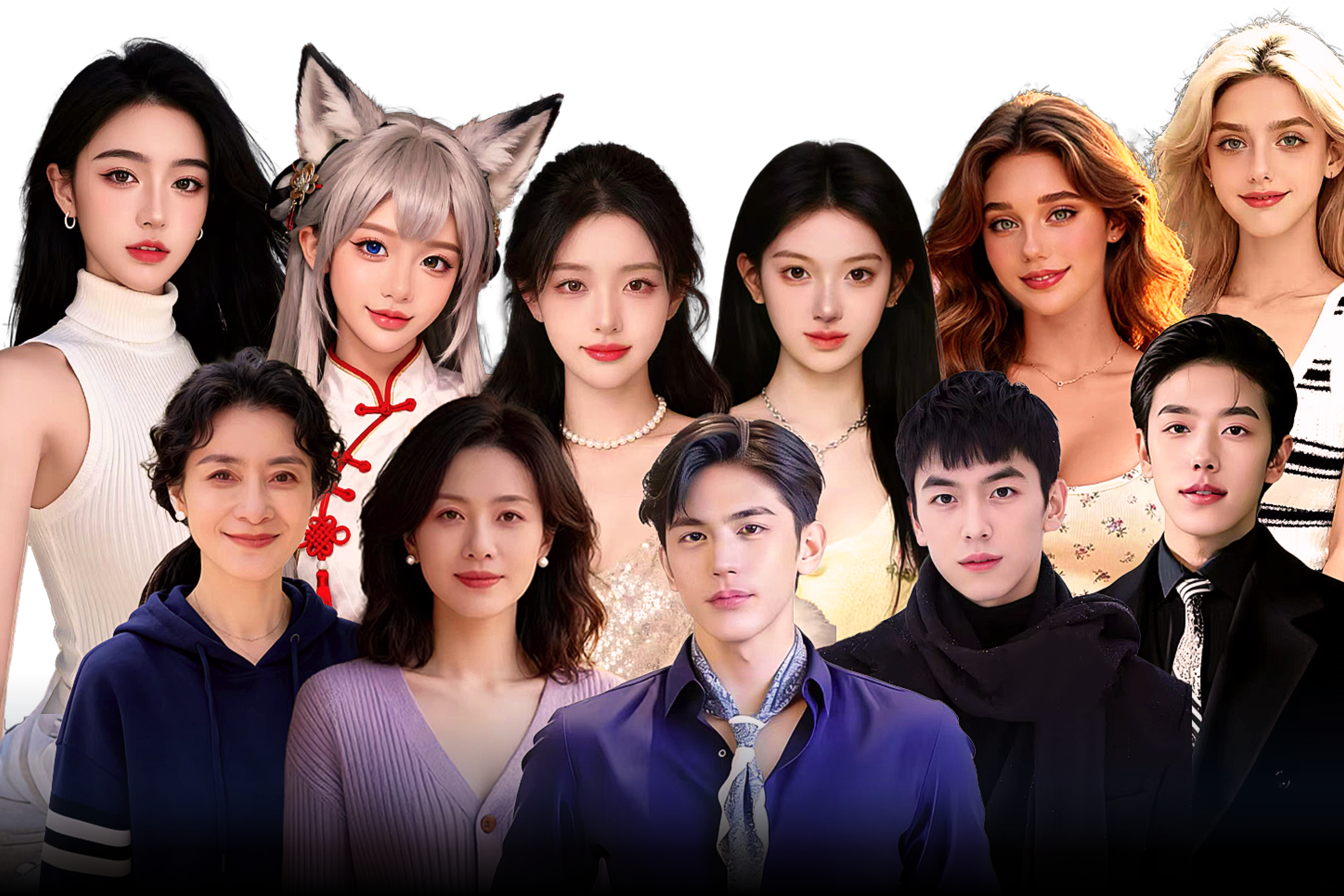 WTMF Community - Diverse group of friends